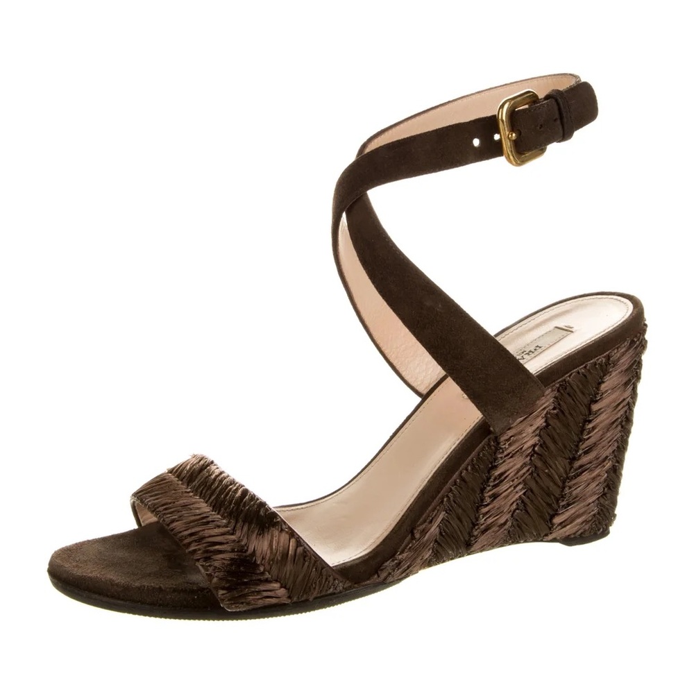 PRADA RAFFIA ESPADRILLES